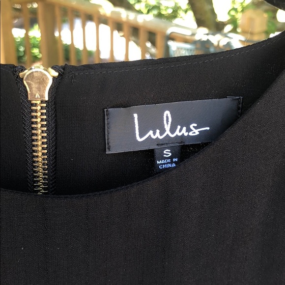 Lulu’s black shift dress. Small - Picture 2 of 7